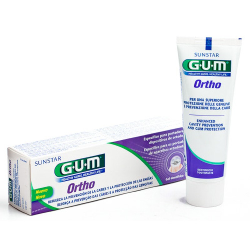 Gum Ortho Gel Dentifrico 75 Ml