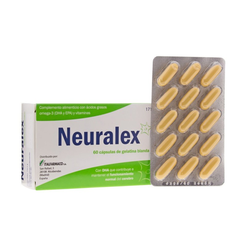Neuralex 60 cápsulas de gelatina líquida