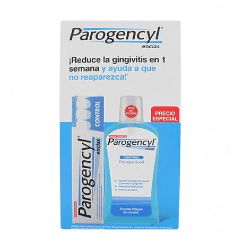 Parogencyl pack pasta 125ml + colutorio 500ml