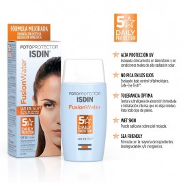 ISDIN fotoprotector spf50 fusion water 50ml