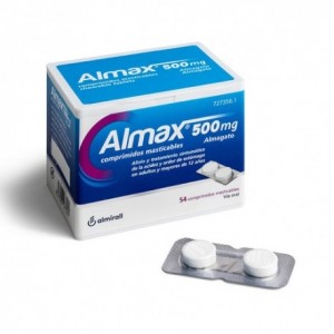 Almax 500 mg 54 comprimidos masticables