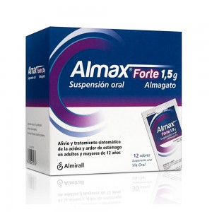 Almax Forte 1.5gr 12 sobres suspensión oral