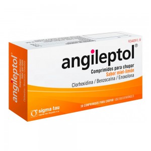Angileptol miel-limón 30 comprimidos