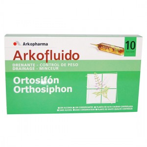 Arkofluido Ortosifon 10 Ampollas