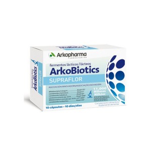 Arkopharma arkobiotics supraflor 10 cápsulas