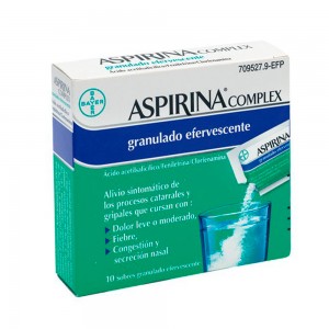 Aspirina Complex 10 sobres granulados efervescentes