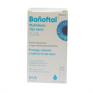 Bañoftal Ojo Seco Multidosis 0,4% 10 Ml