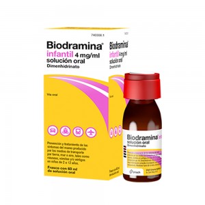 Biodramina infantil solución oral 60ml