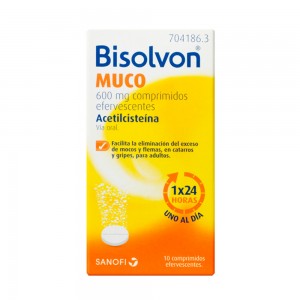 Bisolvon muco 600mg 10 comprimidos efervescentes