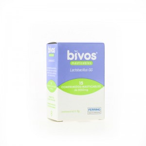 Bivos 600 Mg 15 Comprimidos Masticables
