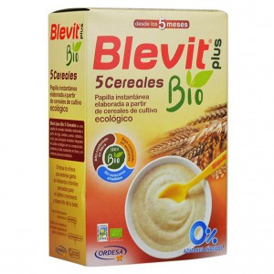 Blevit Plus Bio 5 Cereales 250 G.