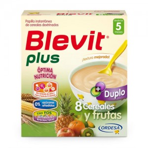 Blevit Plus Duplo 8 Cereal/Fruta 300Gx2U