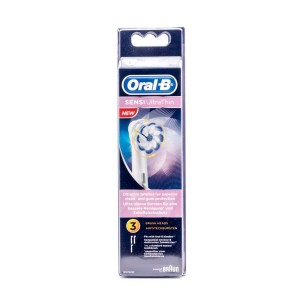 Oral-B recambio cepillo eléctrico sensi ultra thin 3 unidades