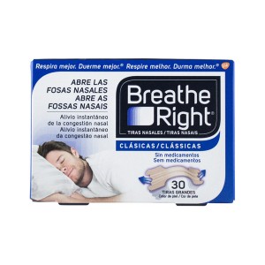 Breathe Right tira nasal color talla grande 30 unidades