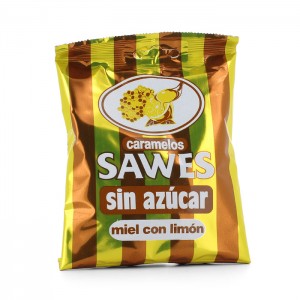 Caramelos Sawes Miel - Limon S/Az Bolsa