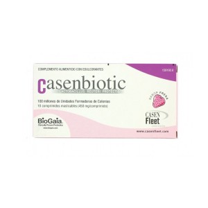 Casen Fleet Casenbiotic fresa 10 comprimidos