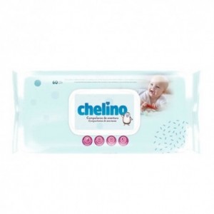 Chelino fashion & love toallitas infantiles 60 unidades