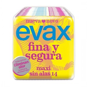 Compresas Evax Fina Y Segura Maxi 13 Und