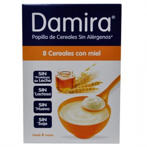 Damira Multicereales Con Miel 600 Gr