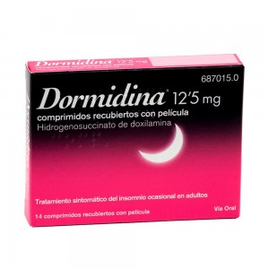 Dormidina 12,5mg 16 comprimidos