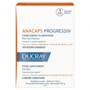 Ducray Anacaps Progressiv 30 Capsulas