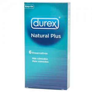 Preservativo Durex Natural Plus Easy On 6Und