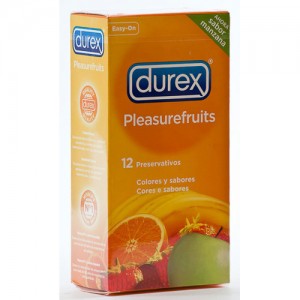 Preservativo Durex Pleasurefruits 12U.