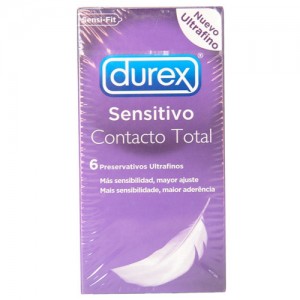 Preservativo Durex Contacto Total 6 Und.