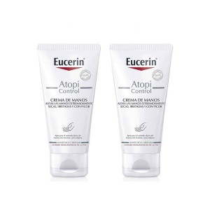 Eucerin duplo crema manos atopicontrol 2x75ml