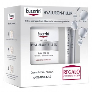 Eucerin Pack Hf P/Seca 50 Ml + Cont Ojos