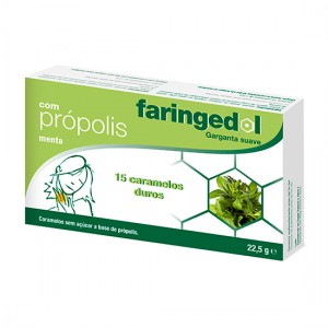 Faringedol Propolis-Menta 15 Caramelos