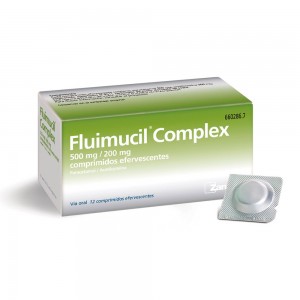 Fluimucil Complex 12 comprimidos efervescentes