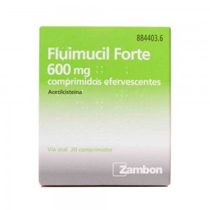 Fluimucil Forte 600mg 20 comprimidos efervescentes