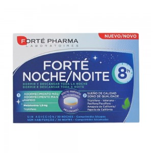 Forte pharma noche melatonina+triptofano 30 comprimidos