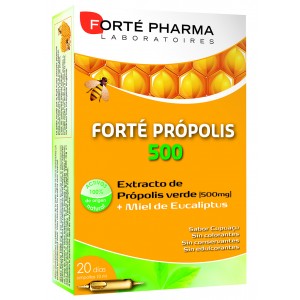 Forte Propolis 500 Mg 20 Ampollas