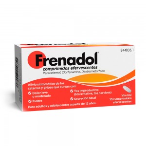 Frenadol 10 comprimidos efervescentes