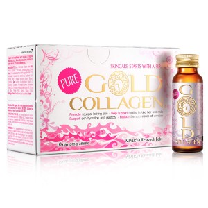 Gold Collagen Pure Bebible 10X50Ml.