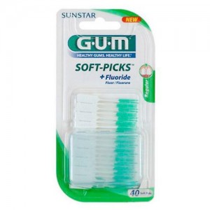 Gum Soft Picks Original Regular 40 Uds