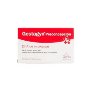 Gynea gestagyn preconcepción dha 30 cápsulas
