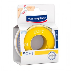 Hansaplast Esparadrapo Soft 5 M X 2,5