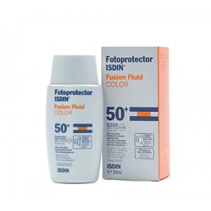 ISDIN fotoprotector spf50 fusion fluid color 50ml