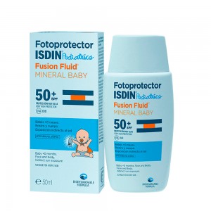 ISDIN fotoprotector pediatrics spf50 fusion fluido mineral baby 50ml