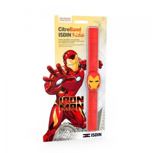 ISDIN kids citroband pulsera citronela Iron Man
