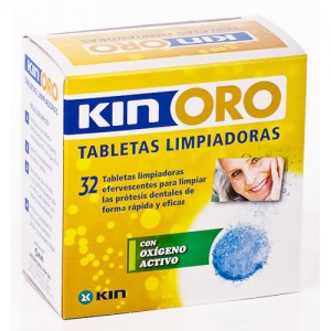 Kin Oro Tabletas Limpiadoras 30 Uds.