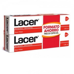Lacer pasta dentífrica pack 2x125ml