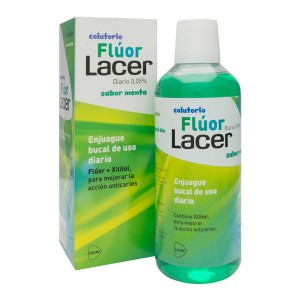 Lacer colutorio fluor 0.05% menta 500ml