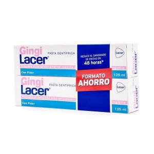Lacer pack Gingilacer pasta dentífrica 2x125ml
