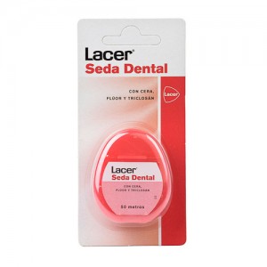 Lacer Seda Dental Fluor Y Triclosan