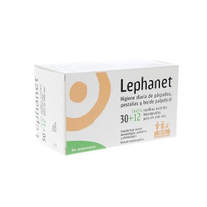 Lephanet 30 Toallitas Limpiadoras Ojos