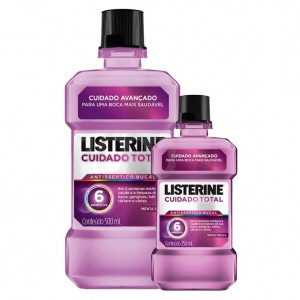 Listerine Cuidado Total 500Ml+250Ml.